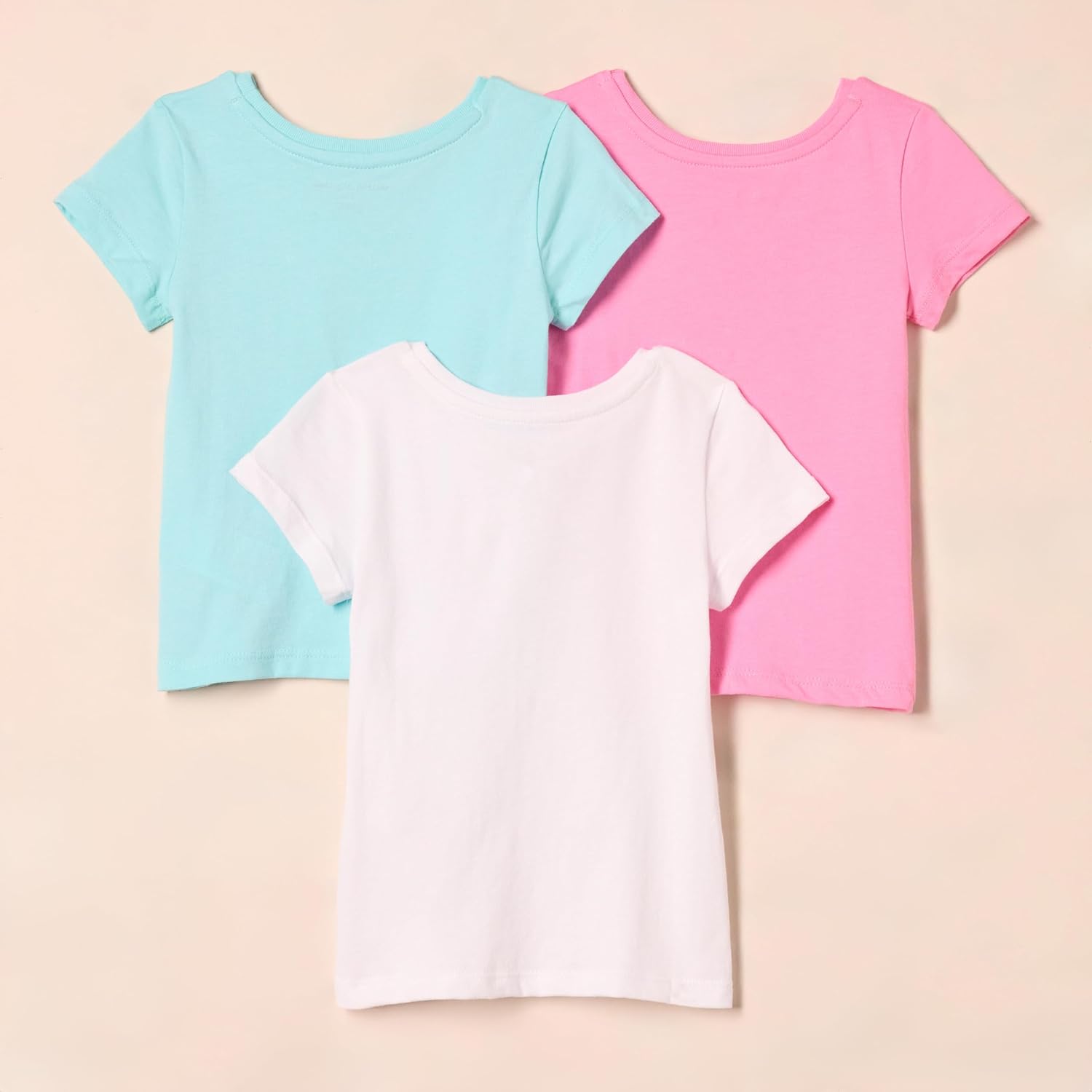 Girls and Toddlers' Short-Sleeve T-Shirt Tops (Previously Spotted Zebra), Multipacks - Image 2